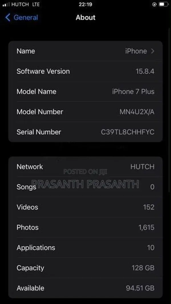 Apple iPhone 7 Plus (Used)