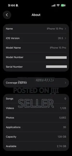 Apple iPhone 15 Pro (Used)
