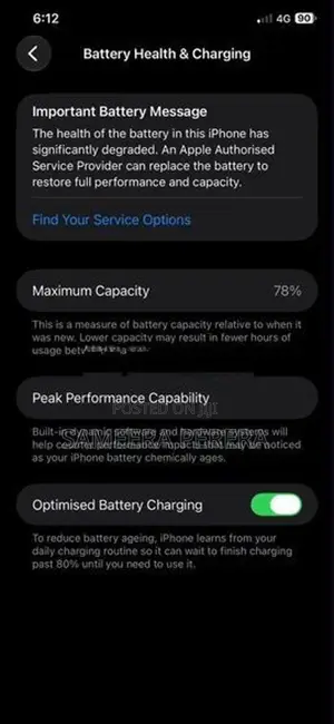 Apple iPhone 11 Pro Max GB (Used)