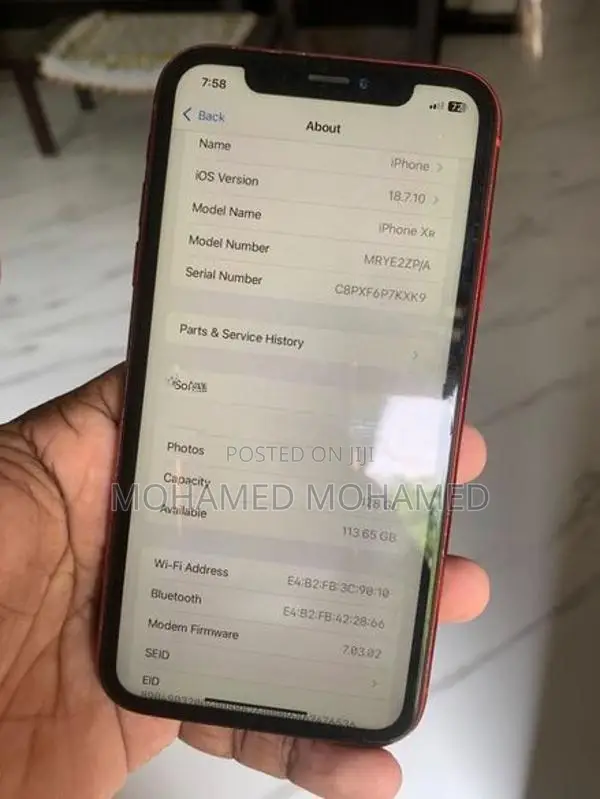 Apple iPhone XR 128GB (Used)