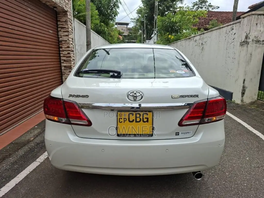 Toyota Premio G Superior 2019 Car (Used)