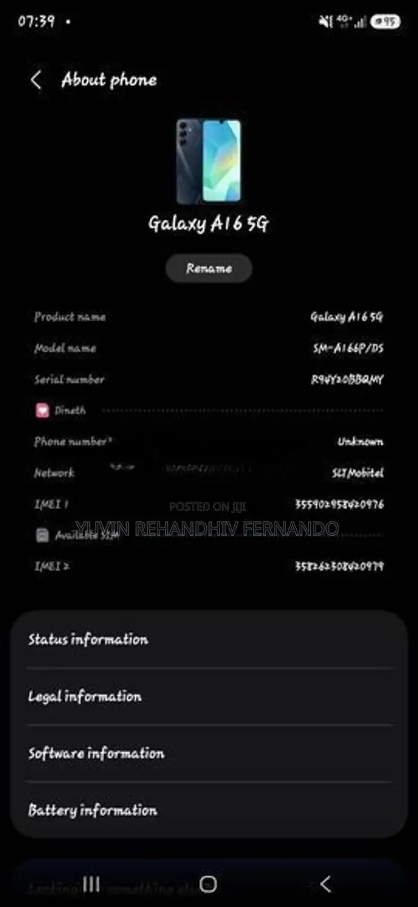 Samsung Galaxy A16 (Used)