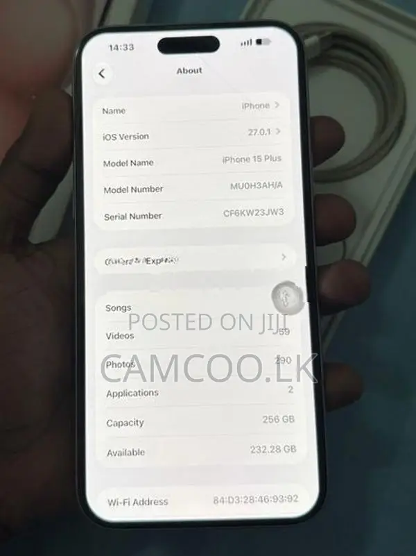Apple iPhone 15 Plus (Used)