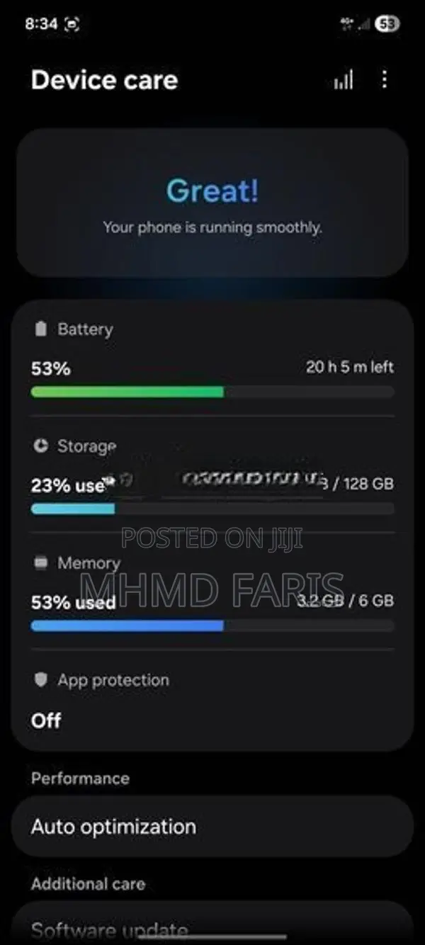 Samsung Galaxy A53 (Used)