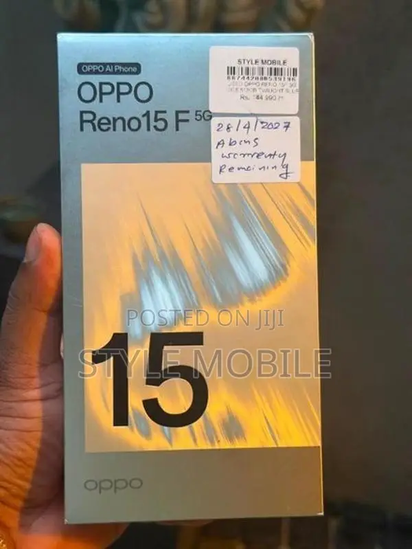 Oppo Reno 15F 12GB 512GB (Used)