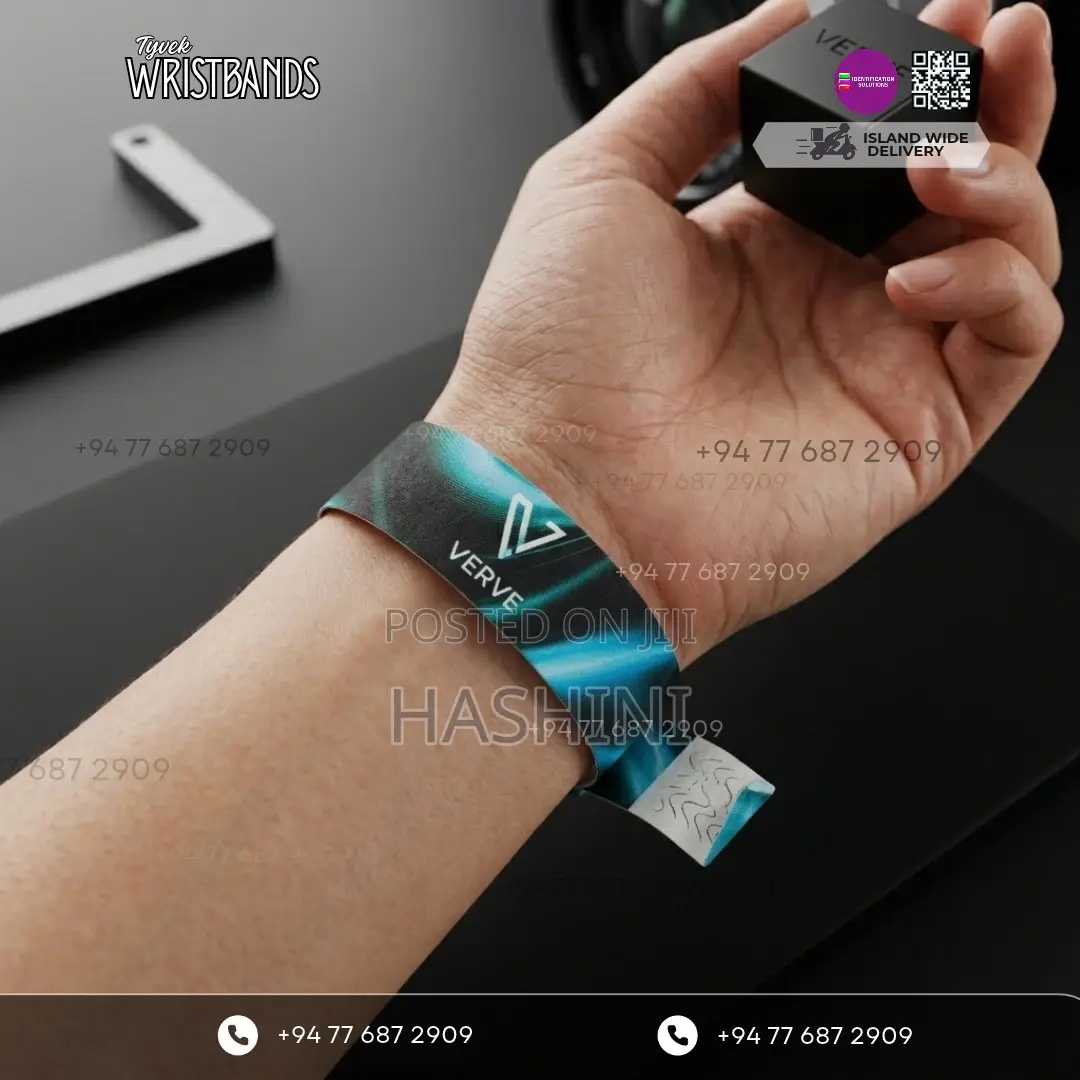 Full-Color Tyvek Wristbands