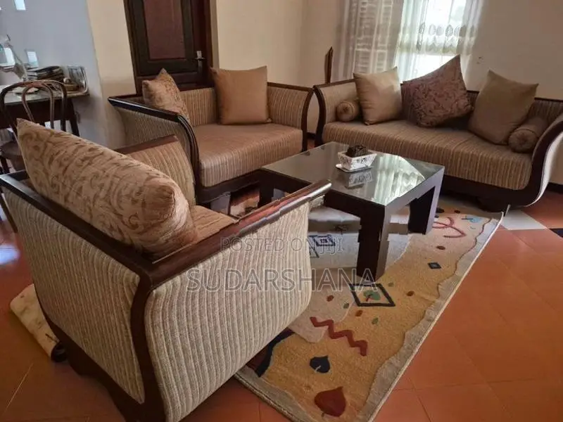 Teak Sofa Set