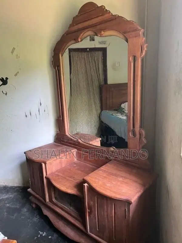 තේක්ක Dining Table Set With Dressing