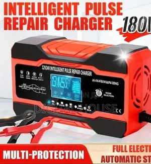 Battery Charger 12v/24v Digital Smart Fast 10A Batteries (5A- 400A) ne