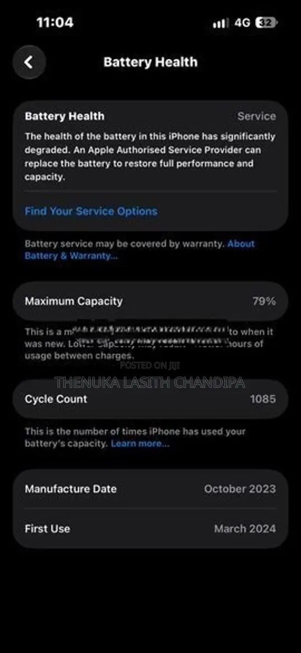 Apple iPhone 15 Pro (Used)
