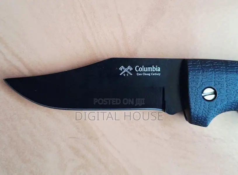 knife Stainless Steel Folding / Columbia Brand : for camping /hiking u