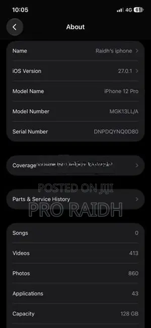 Apple iPhone 12 Pro (Used)
