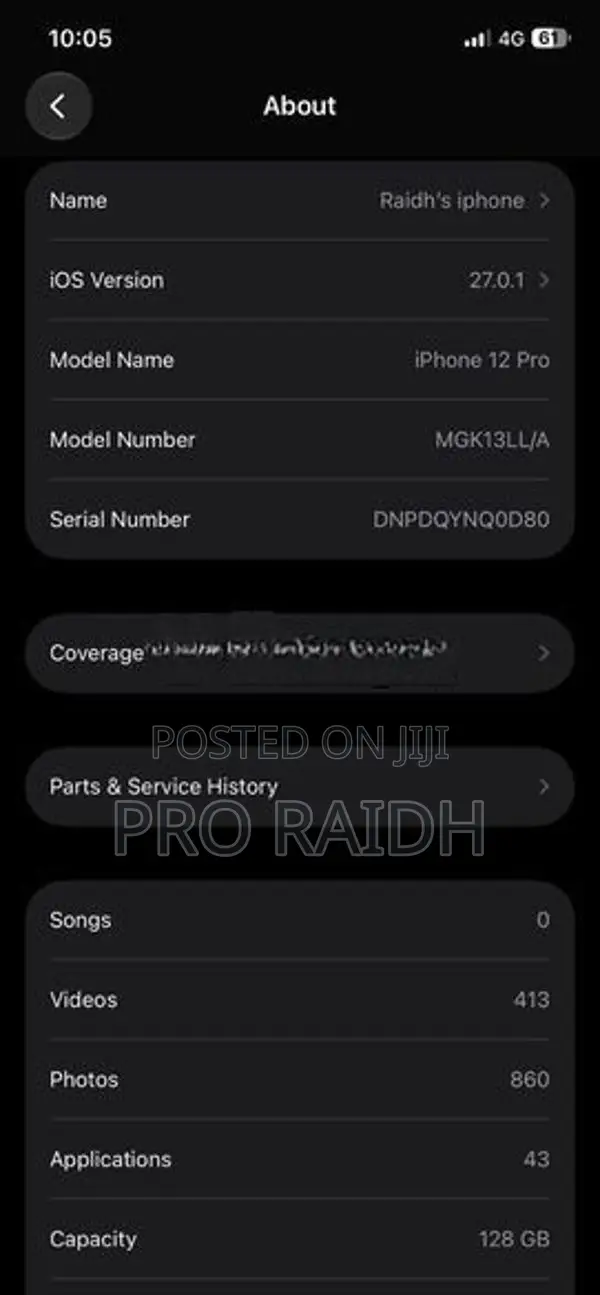 Apple iPhone 12 Pro (Used)