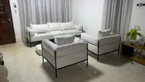 Brand New Modular Sofa Set – 3+1+1 With Coffee Table 2 Poufs