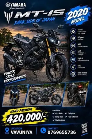 Yamaha MT 15 2020