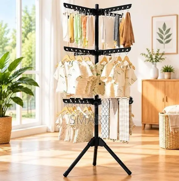 3 Layer Clothes Drying Stand - YH9813 Shelves & Pantry Cupboards