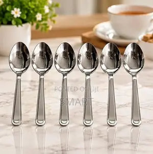 Durga Stainless Steel 6PCS Tea Spoon Set - TS6N2