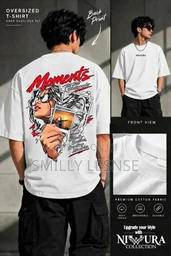 DTF Prints Oversized T-Shirts