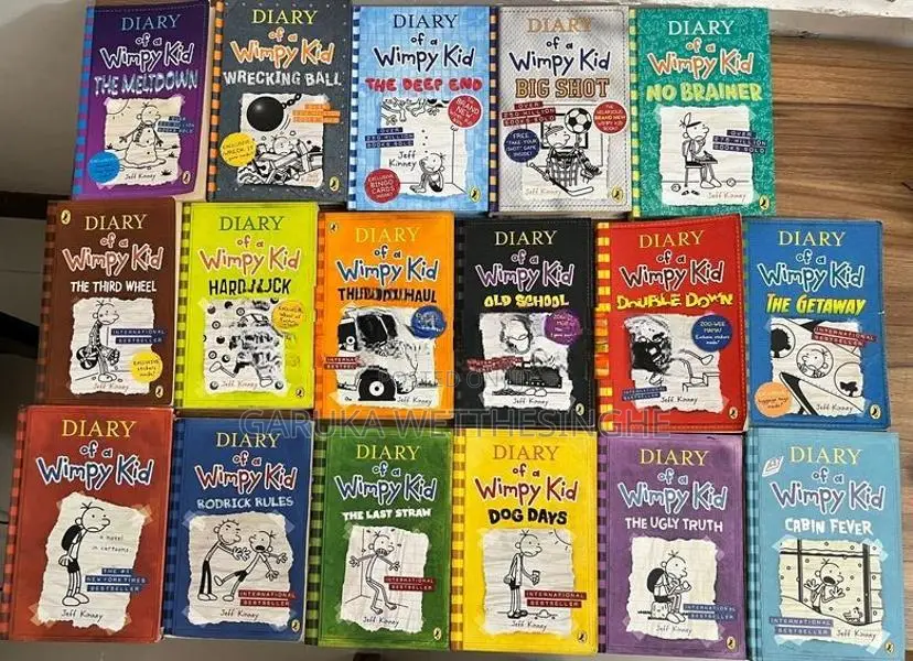 Diary of A Wimpy Kid Book Set