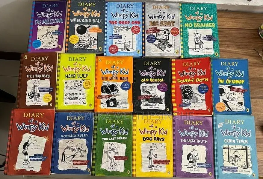 Diary of A Wimpy Kid Book Set