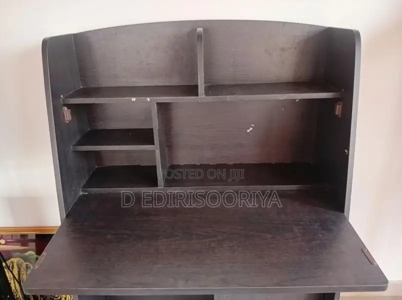 Walnut Brown Study Table Damro 2