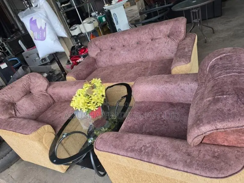 3+1+1 Fabric Sofa Set