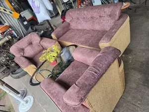 3+1+1 Fabric Sofa Set