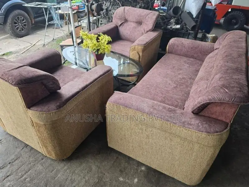 3+1+1 Fabric Sofa Set