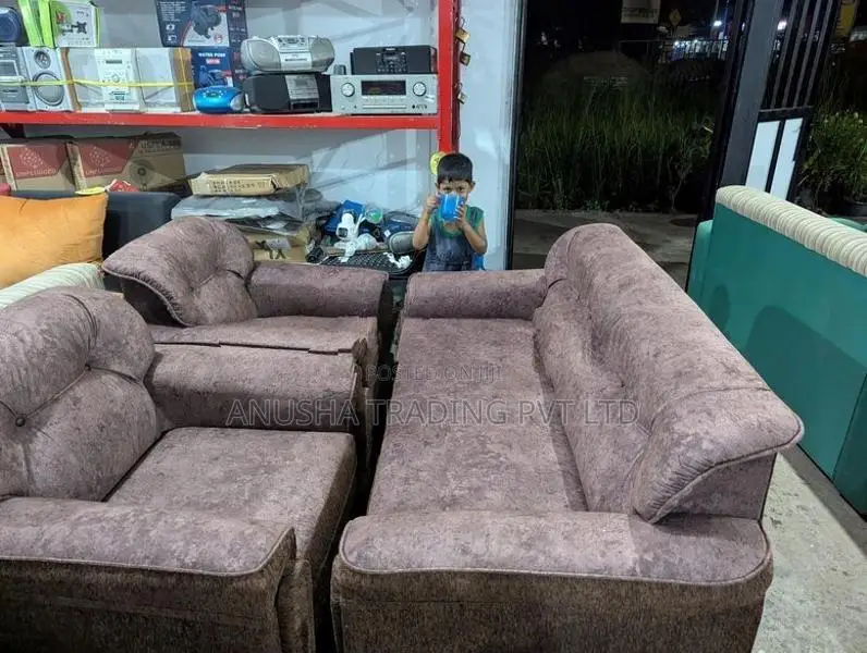 Brand New 3+1+1 Sofa Set