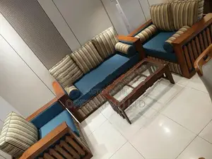 Luxury Teak Wood Sofa Set