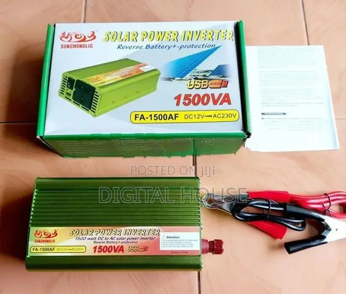 Inverter 1500w Offgrid for Power Cut - new 12v to 230V AC \
