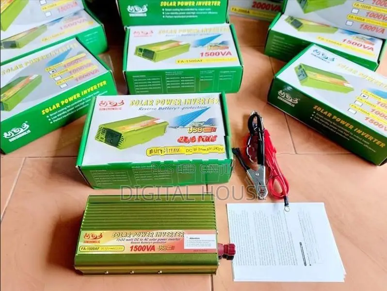 Inverter 1500w Offgrid for Power Cut - new 12v to 230V AC \