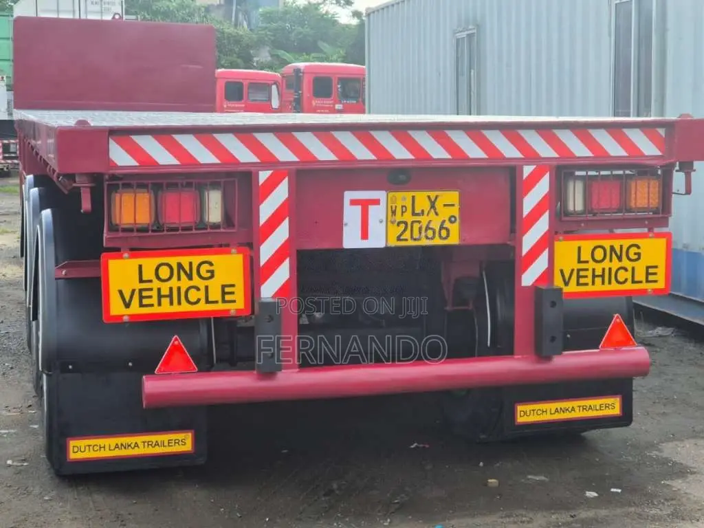 Dutch Lanka Tri Axel 40 Feet Trailer for Heavy-Duty