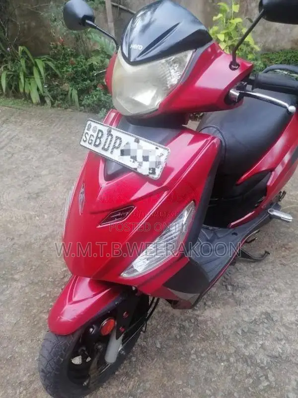 Hero Dash 2016 Motorbike (Used)