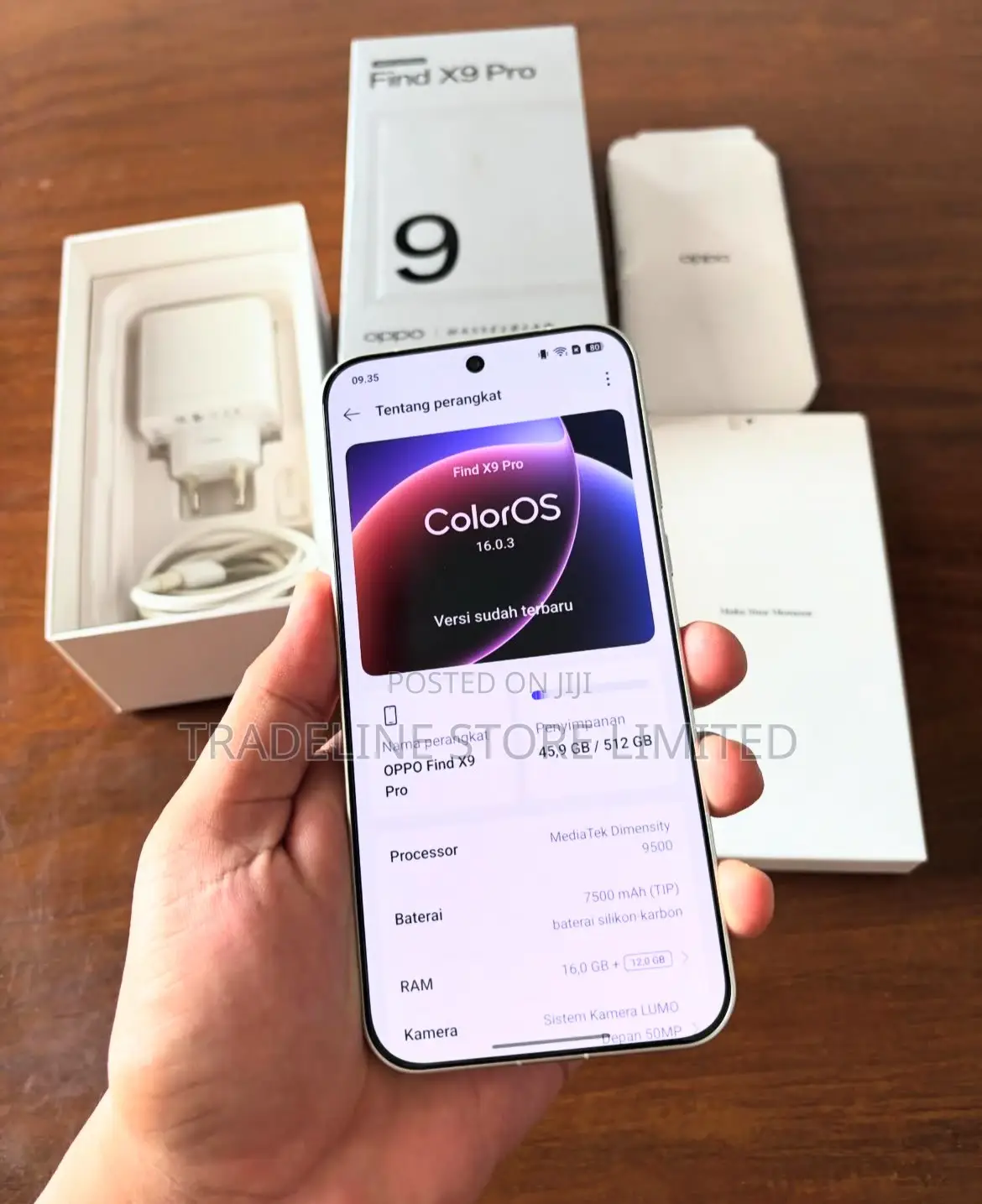 New Oppo Find X9 Pro 512 GB White