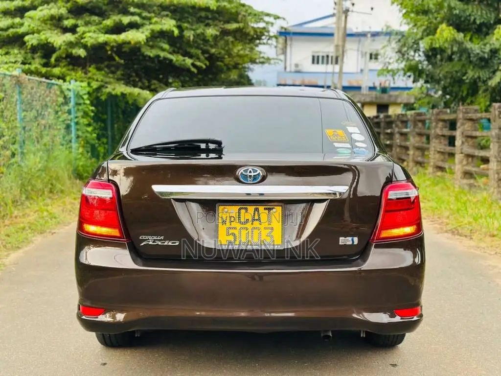 Toyota Axio G Grade 2016 Car (Used)
