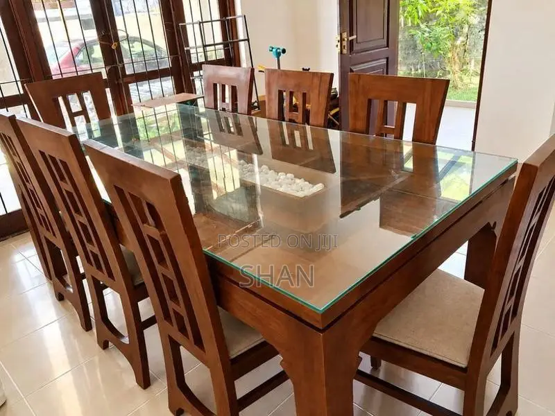 Arpico Teak Dinning Table-8 Chairs
