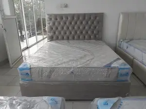 72*60 Divan Bed With 7 Inch Spring Mattress