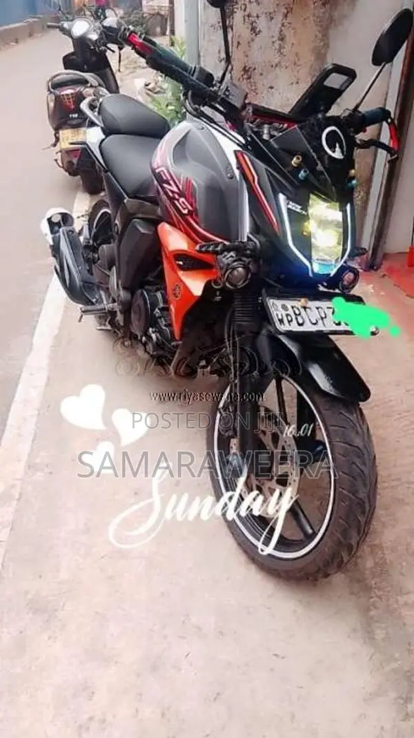 Yamaha FZ-S Version 2 2015 Motorbike (Used)
