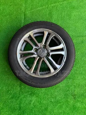 155-65-14 Tires with Alloy Wheels Set 14 Inch 4 Studs, 100 PCD