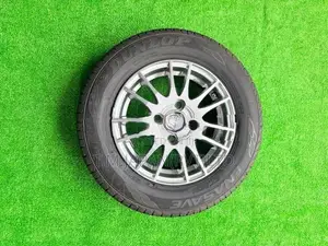 145-80-13 Tires with Alloy Wheels Set 13 Inch 4 Studs, 4JJ, 100 PCD