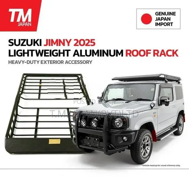 Suzuki Jimny 2025 Light Weight Aluminum Hood Rack