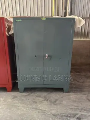 New 4x3 Size Steel Half Office Cupboard (Lll10)