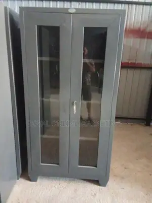 6 by 3 Glass Office Cupboard (SC-14)