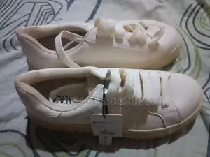 Zara White Platforms Sneakers