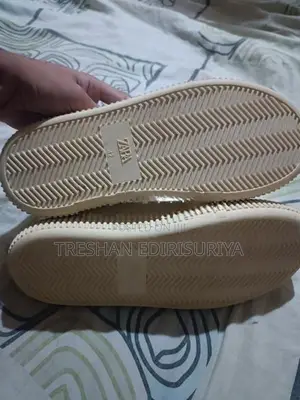 Zara White Platforms Sneakers