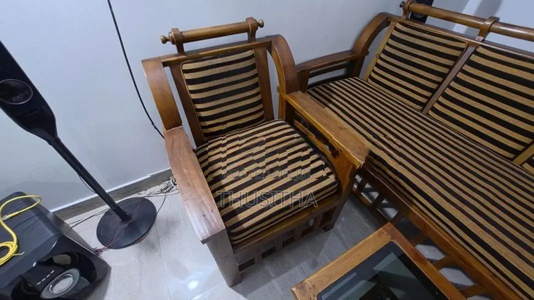 Teak Wooden Sofa Set