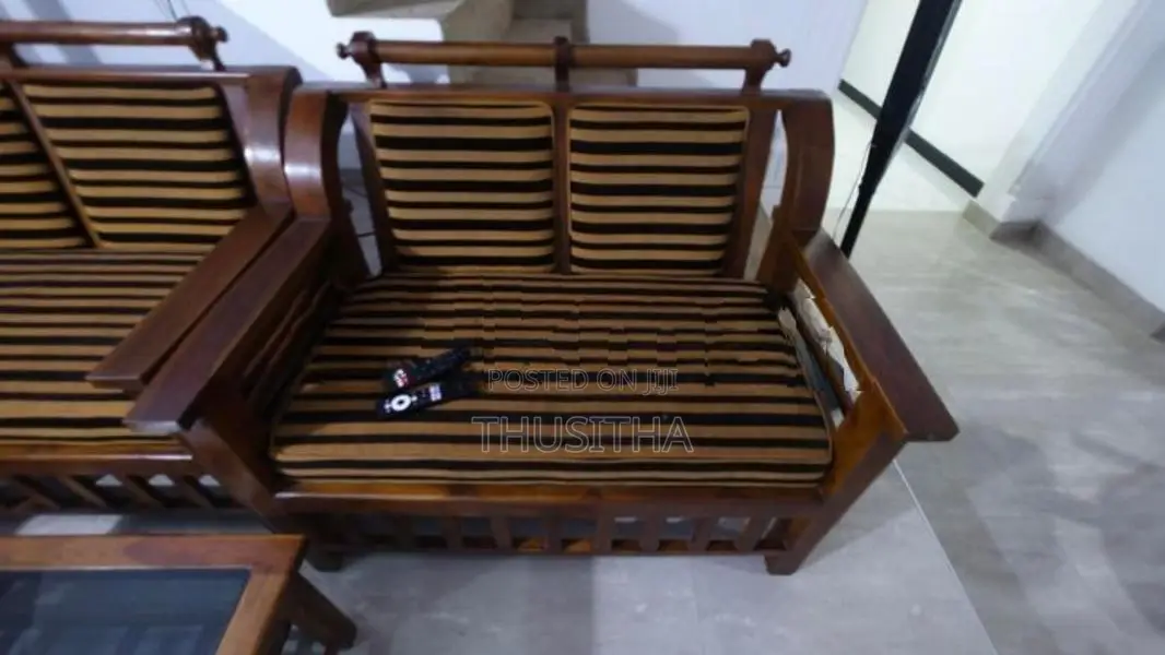 Teak Wooden Sofa Set