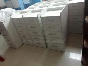 White Bed Side Cupboard (IC-16)