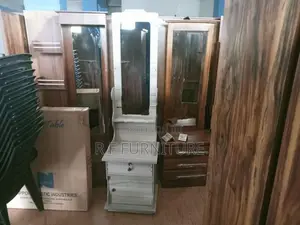 Melamine Dressing Table With Cupboard